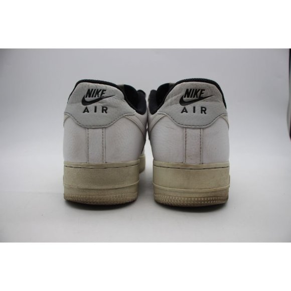 Nike Air Force 1 '07 LV8 Men's Size 10.5  White Grey Sneakers CK4363-100 Suede - Picture 5 of 10